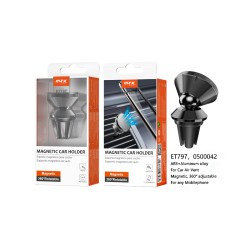 MTK MAGNETIC CAR AIR VENT HOLDER ET797 NE BLACK MTK MAGNETIC CAR AIR VENT HOLDER ET797 NE BLACK